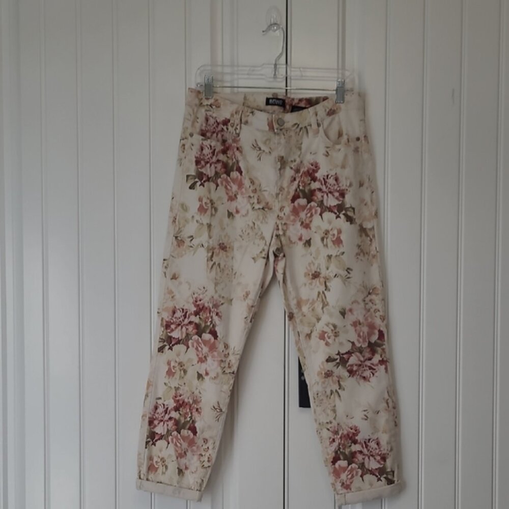 Buffalo Havana Floral Print Skinny Jeans